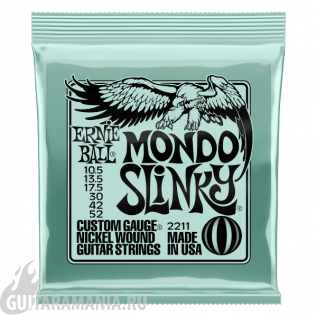 Ernie Ball P02211 Nickel Wound Slinky Mondo Slinky 10.5-52
