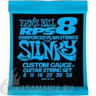 Ernie Ball P02238 RPS-8 Extra Slinky Nickel Wound RPS Reinforced Plain 8-38