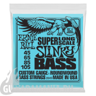 Ernie Ball P02849 Nickel Wound Long Scale Slinky 45-105