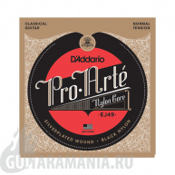 D`ADDARIO EJ49 Pro-Arté Black Nylon, Normal Tension 28-43