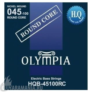 Olympia HQB45100RC Nickel Wound Round Core 45-100