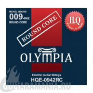 Olympia HQE-0942RC Round Core Nickel Wound 09-42